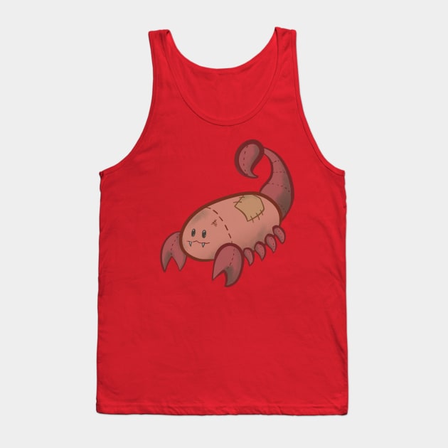 Scorpion Plush Tank Top by Khalico